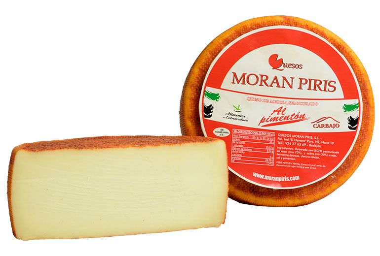 Queso extremeño Moran Piris al pimentón